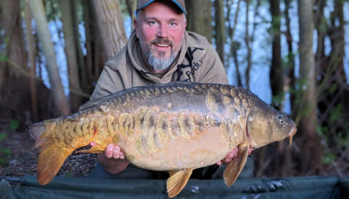A carp from Fullys Lake, May 2023