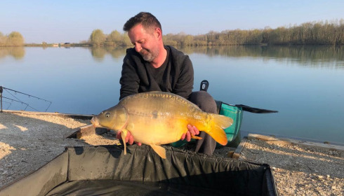 A carp from Fullys Lake, Mar 2022