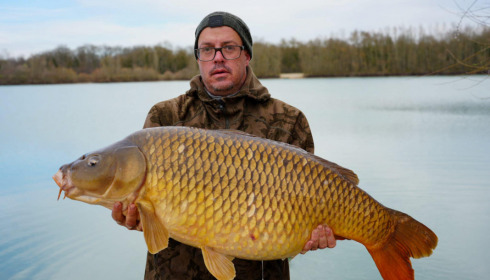 A carp from Fullys Lake, Mar 2023