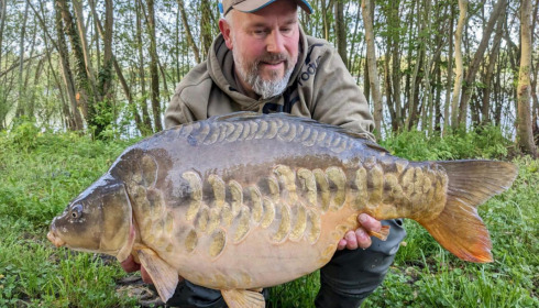 A carp from Fullys Lake, May 2023