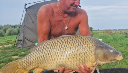 A 48 lb carp from Fullys Lake, Terence Holland, Aug 2023
