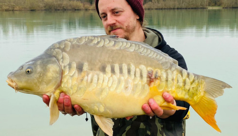 A 20 lb carp from Fullys Lake, MATZ, Mar 2022