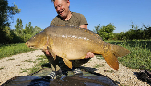 A carp from Fullys Lake, Jun 2023