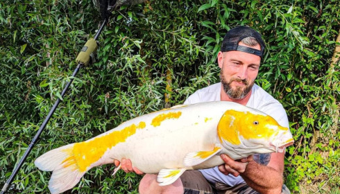 A carp from Fullys Lake, Aug 2022