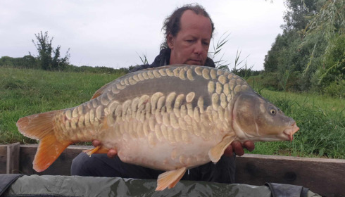 A carp from Fullys Lake, Jul 2023