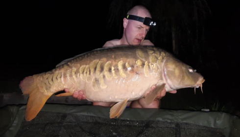 A carp from Fullys Lake, Jul 2023
