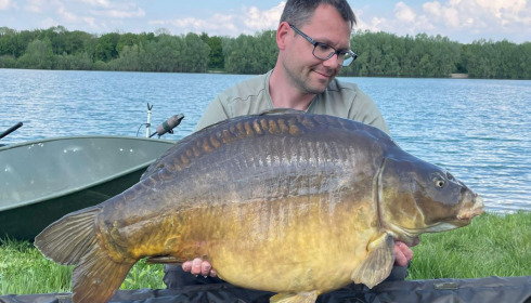 A carp from Fullys Lake, May 2022