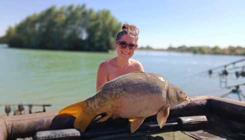 A carp from Fullys Lake, Aug 2022