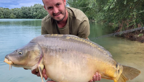 A carp from Fullys Lake, Aug 2023
