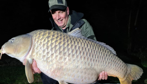A carp from Fullys Lake, Oct 2022