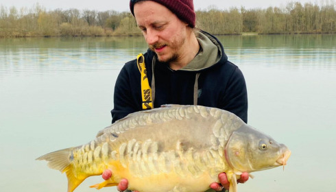 A carp from Fullys Lake, Mar 2022