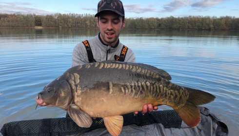 A carp from Fullys Lake, Feb 2022