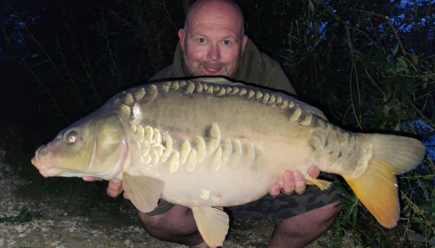 A carp from Fullys Lake, Aug 2023