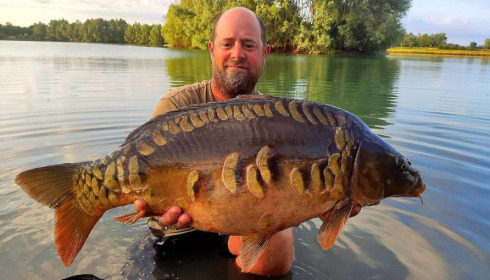A carp from Fullys Lake, Jun 2023