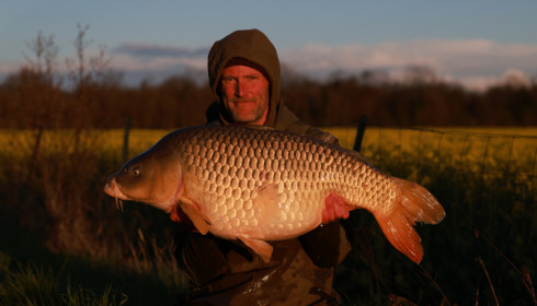A carp from Fullys Lake, Apr 2023