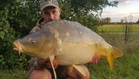A carp from Fullys Lake, Aug 2023
