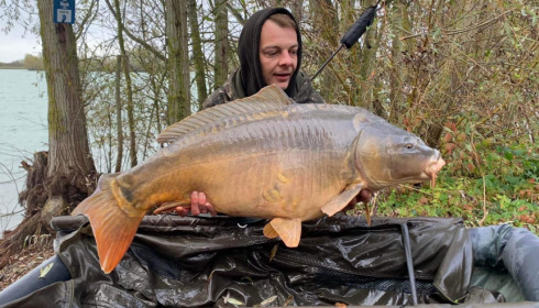 A carp from Fullys Lake, Mar 2022