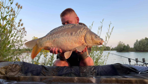 A carp from Fullys Lake, Jul 2023