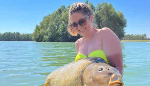 A carp from Fullys Lake, Aug 2022