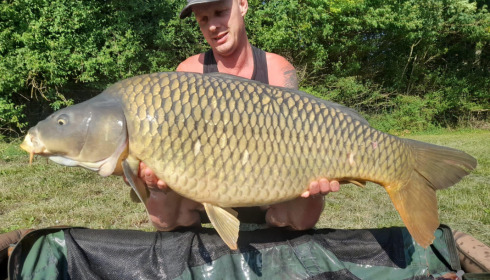 A carp from Fullys Lake, Jul 2023