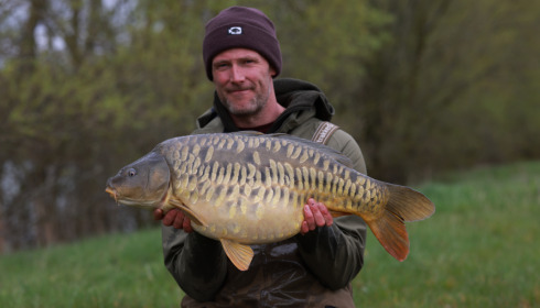 A carp from Fullys Lake, Apr 2023