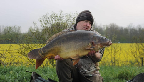 A carp from Fullys Lake, May 2023