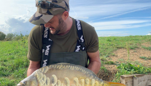 A carp from Fullys Lake, Oct 2022