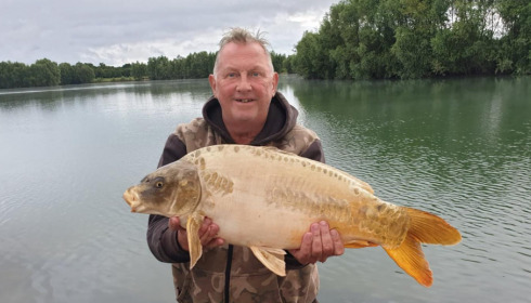 A carp from Fullys Lake, Jul 2022