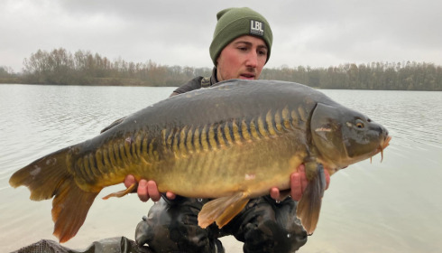 A carp from Fullys Lake, Mar 2022