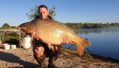 A carp from Fullys Lake, Jul 2022