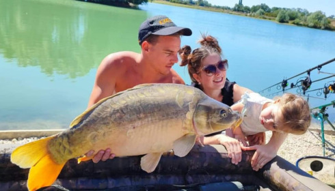 A carp from Fullys Lake, Aug 2022