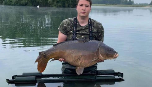 A carp from Fullys Lake, Mar 2022