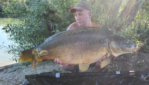 A carp from Fullys Lake, Aug 2022