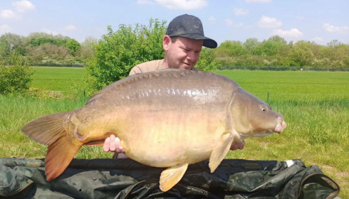 A carp from Fullys Lake, May 2022