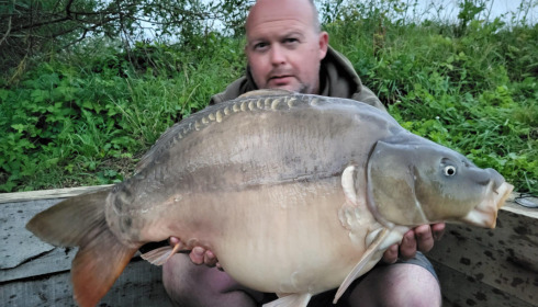 A carp from Fullys Lake, Aug 2023