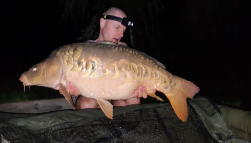 A carp from Fullys Lake, Jul 2023