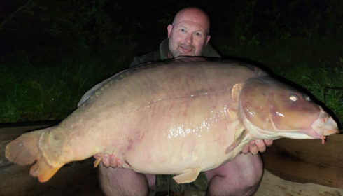 A carp from Fullys Lake, Aug 2023