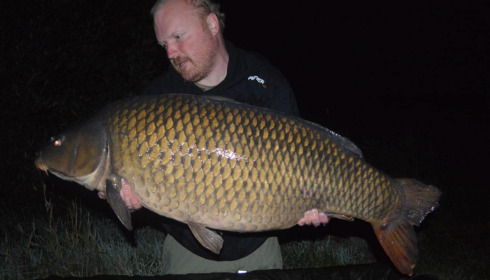 A 57 lb carp from Fullys Lake, Jun 2022
