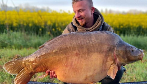 A carp from Fullys Lake, May 2023