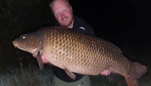 A 57 lb carp from Fullys Lake, Jun 2022