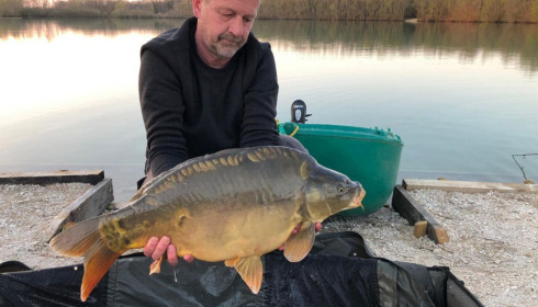 A carp from Fullys Lake, Mar 2022