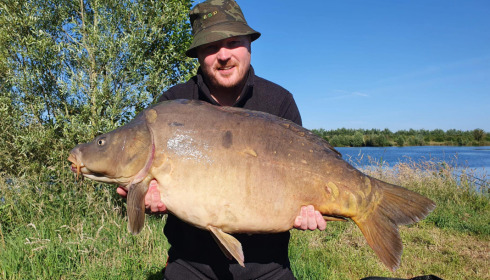 A carp from Fullys Lake, Jun 2022