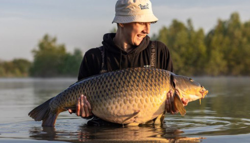 A 38 lb fish from Fullys Lake, May 2022