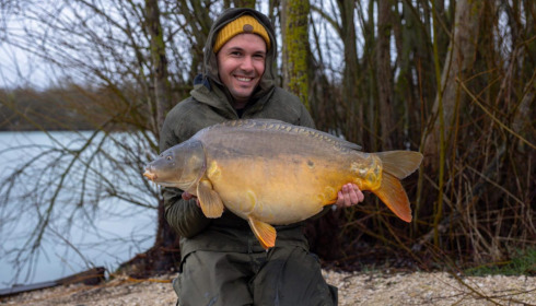 A carp from Fullys Lake, Mar 2023