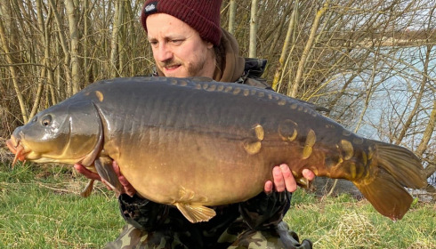A carp from Fullys Lake, Mar 2022