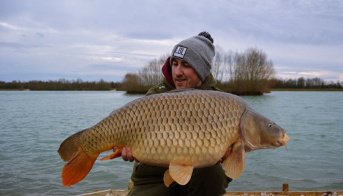 A carp from Fullys Lake, Feb 2022