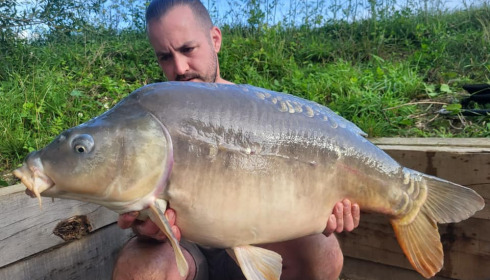 A carp from Fullys Lake, Aug 2023