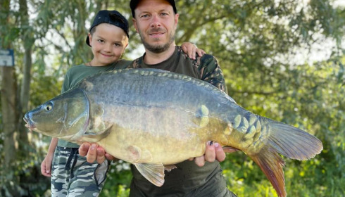 A carp from Fullys Lake, Mar 2022