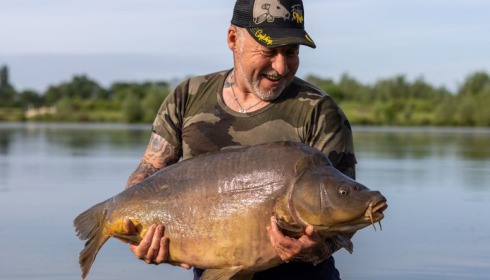 A carp from Fullys Lake, May 2022
