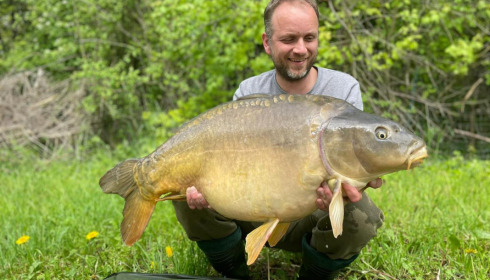 A carp from Fullys Lake, May 2023